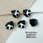 Baking Painted House and Camera Metal Beads 11mm 15mm Pastel Colors 20pcs 14