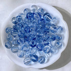 Imitation Crystal Resin Beads 10mm Round Glossy Gradient 100pcs 2