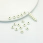 Alloy Spacer Beads 6mm Colorful Baking Painted 50pcs 10