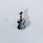 Guitar Metal Beads 17mm Punk Style 3D Enamel Alloy 10pcs 13