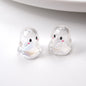 Transparent Ghost Acrylic Beads 17mm Pastel Colors 50pcs 4