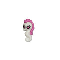 Silicone 3D Focal Beads Seahorse Textured Pastel Manes 20pcs 6