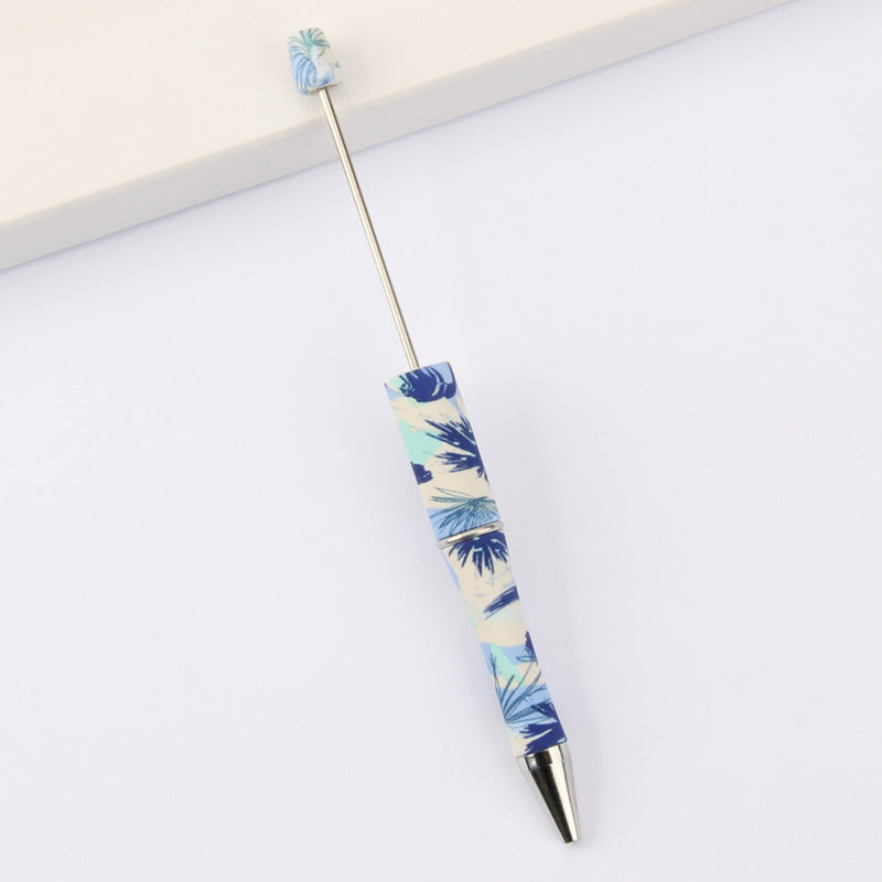 Beadable Pen Printed Pattern Plastic Light Weight