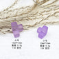 Matte Square Acrylic Beads 10-12mm Tetris Shape Mixed Colors 50pcs 10