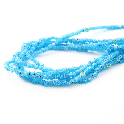 Colorful Flower Millefiori Glass Beads 4-8mm Mixed Sizes 2bags 14