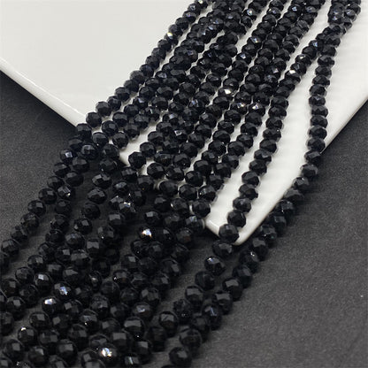 Faceted Transparent Glass Beads 8mm Clear Sparkle 10 Strands 6