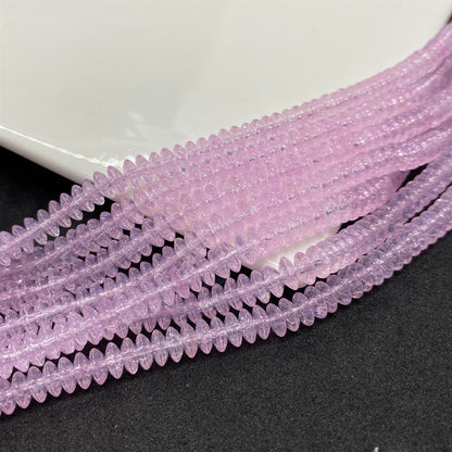 Glass Abacus Spacer Beads 6mm Cracked 148pcs 8