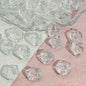 Camellia Glass Beads 19mm Clear Translucent Mixed Colors 50pcs 7
