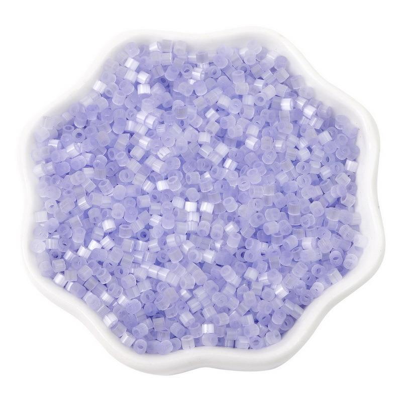Antique Cat Eye Rice Seed Glass Beads 2.5mm Translucent Glow 740pcs 21