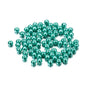 Pearl Glass Beads 8mm Imitation Smooth Glossy Mixed Colors 100pcs 18
