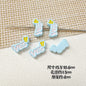Baking Painted WOW&YES Metal Beads 13mm 15mm Colorful Alloy 20pcs 17