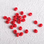 Acrylic Water Drop Spacer Beads 5mm Solid Color 162pcs 14