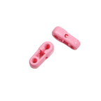 Painted 3D Pin Acrylic Beads 18mm Tiny Baking Colorful 50pcs 5