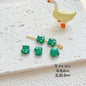 Round Metal Beads Baking Painted Smiling Chocolate Series 20pcs 26