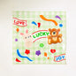 Top Seal Zip Lock Bags 13.5cm Pastel Animal Pattern 10pcs 9