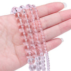 Imitation Jade Transparent Glass Beads 10mm 38pcs Mixed Colors 5