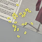 Alloy Peanut Spacer Beads 6mm Baking Painted 40pcs 7