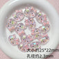 Iridescent Resin Beads Sanri Figures 5pcs Mixed Characters 9