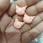 UV Plating Angry My Melody Acrylic Beads 16mm Pastel Rainbow 100pcs 8