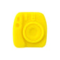 Silicone Focal Beads Camera Solid Color Embossed 20pcs 11