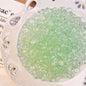 Electroplated Transparent Diamond Glass Beads 6mm 8mm 60pcs 8