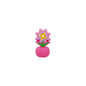 Silicone 3D Focal Beads Colorful Potted Plant Detailed Floral Design 20pcs 12