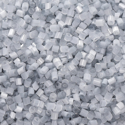 Imitation Opal Seed Bugle Glass Beads 2mm Soft Pastel Glow 5000pcs 10