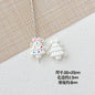 Baking Painted Christmas Tree and Bells Metal Beads 20pcs Festive Colors 28