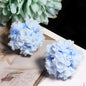 Matte Floral Bubblegum Beads 25mm Rose Cluster Polymer Clay 5pcs 16