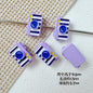 Baking Painted House and Camera Metal Beads 11mm 15mm Pastel Colors 20pcs 20