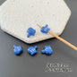 Baking Painted Series Metal Beads Colorful Glossy Alloy 20pcs 19