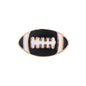 Rugby Series Metal Beads Enamel Painted Zinc Alloy 50pcs 10