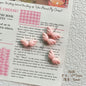 Chubby Wing Metal Beads 17mm Glossy Enamel Finish 10pcs 7