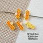 Camera Milk Carton Painted Metal Beads Glossy Enamel 20pcs 29