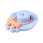 Silicone 3D Focal Beads Bow Hat With Bow Detail 20pcs 7