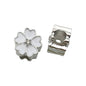 Flower Metal Beads 11mm Colorful Cherry Enamel Zinc Alloy 20pcs 11
