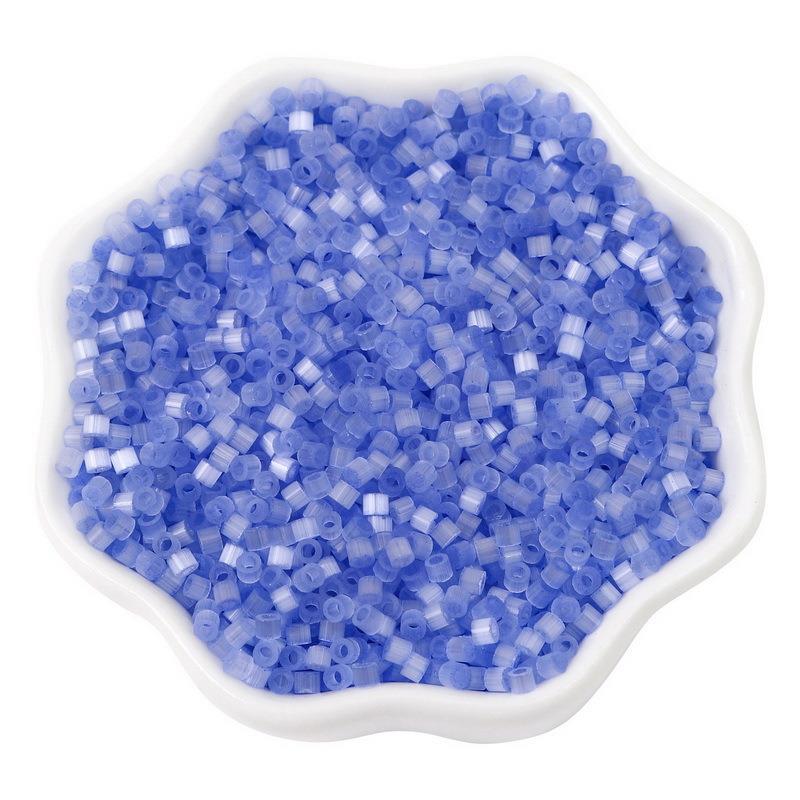 Antique Cat Eye Rice Seed Glass Beads 2.5mm Translucent Glow 740pcs 23