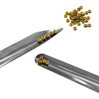 Stainless Steel Bead Scoop Shovels Set Polished Jewelry Tools 4pcs 4