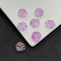Czech Glass Beads Rose 12mm Soft Purple Pink 100pcs 13