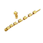 Stainless Steel Tube Metal Beads 1.5/2/2.5mm Crimp Style 200pcs 5