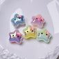 Luminous Hello KT Star Acrylic Beads 20mm Assorted Colors 10pcs 11