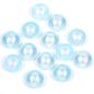 Glass Circle Spacer Beads 10mm Transparent 50pcs 17
