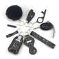 Self Defense Alarm Pompom Keychain Outdoor Safety 10 Pack 32