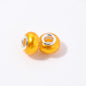 ABS Plastic Donut Spacer Beads 9*14mm Imitation Pearl 100pcs 14
