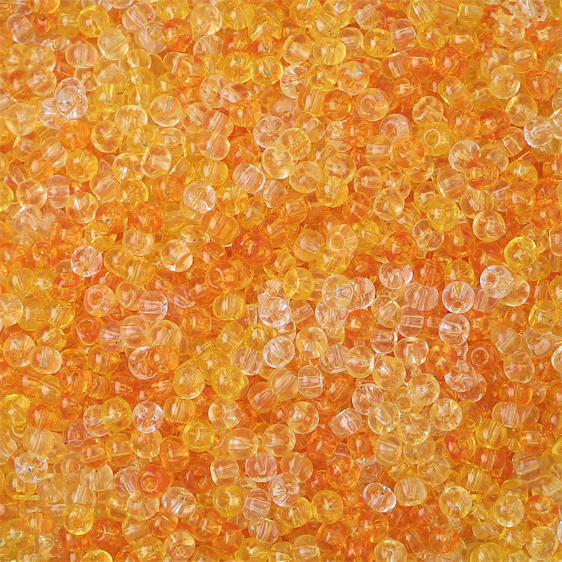 Transparent Seed Glass Beads 2mm Glossy Rainbow Colors 660pcs 35