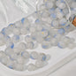 Frosted Round Glass Beads 10mm Matte Mixed Colors 50pcs 16