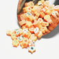 Slice Clay Beads 10mm Multicolor Hearts Flowers Stars Fruit 100pcs 16