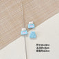Cat and Bear Candy Painted Metal Beads 13 16mm Glossy 10pcs 4