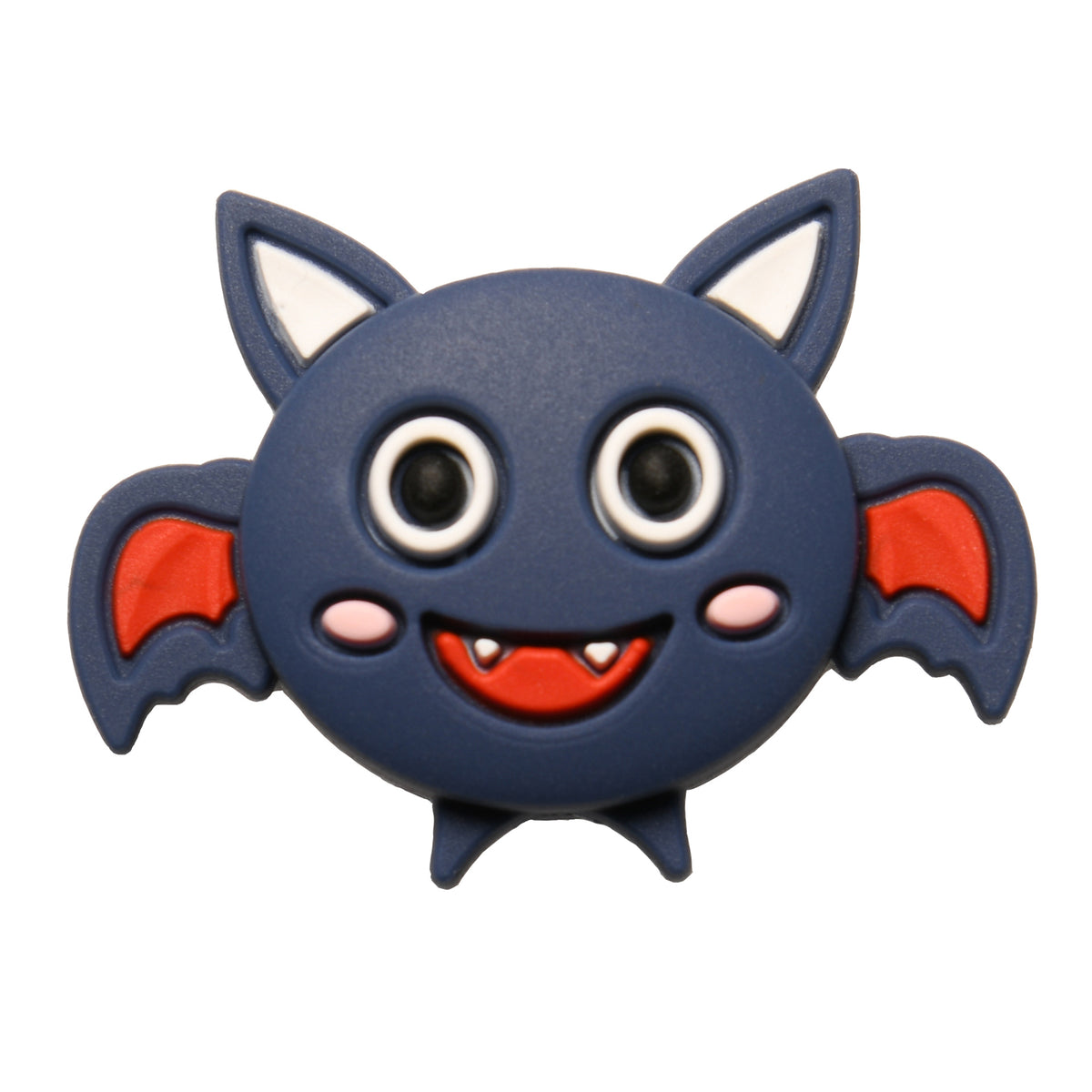 Silicone Focal Beads Halloween Ghost Pumpkin Bat Designs 10pcs 43