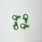 Zinc Alloy Lobster Clasp Keychain Findings 12mm Baking Painted 100pcs 11